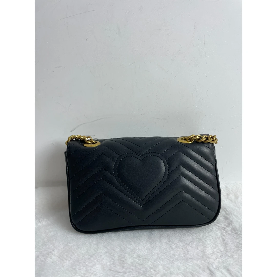 QY002黑色微瑕【点点精选】新款时尚轻奢百搭气质女包