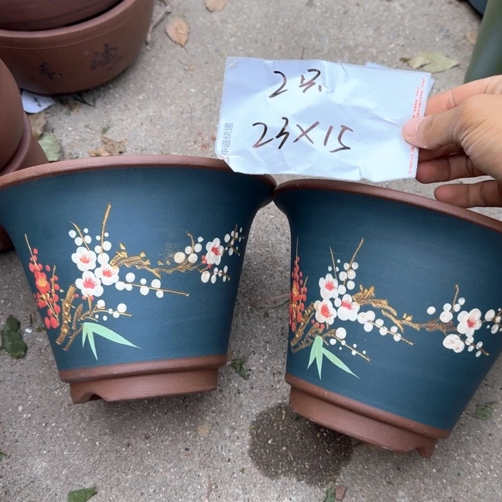 紫砂花盆特价清仓
