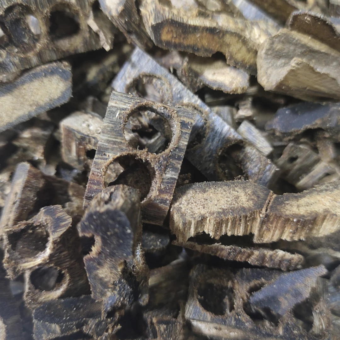 钻孔车珠链沉香碎料天然原材料家用室内熏香30克+多样性发一手串