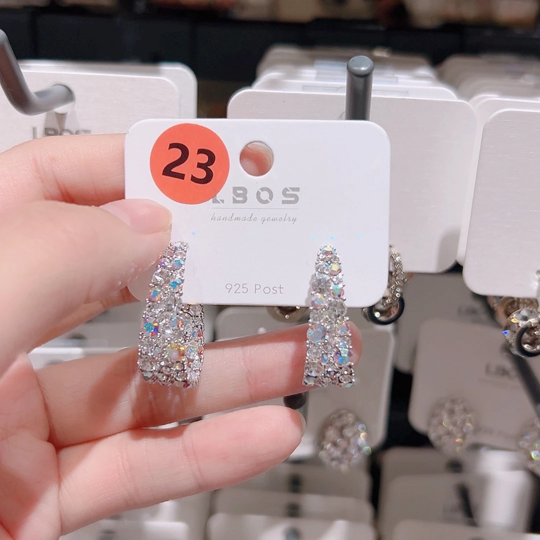 锆石纯铜合金耳环的