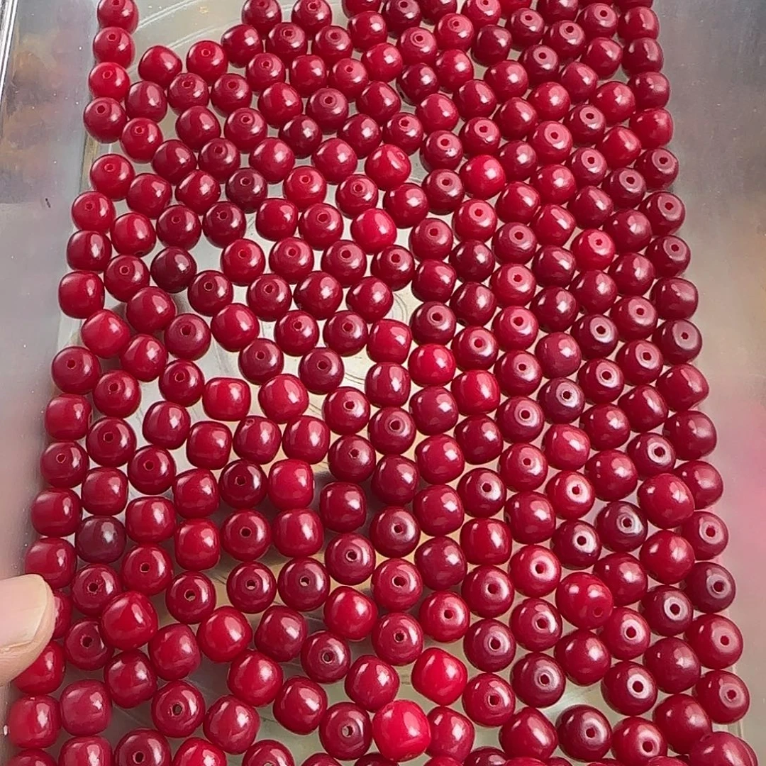 ****主菩提根/象牙果手串卡11红桶292颗