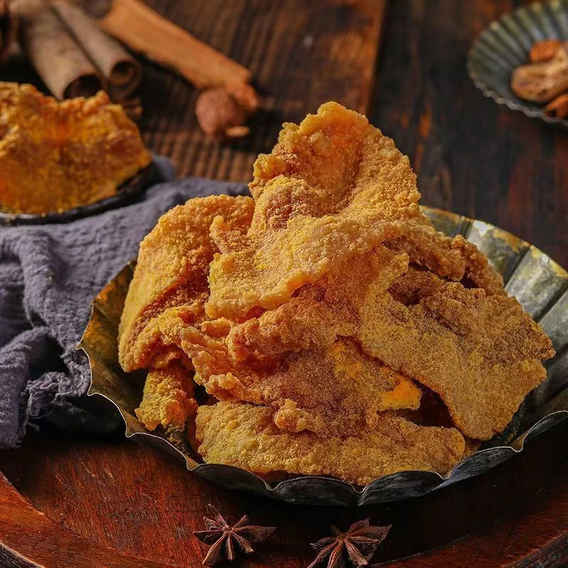 酥脆猪油渣肉脂渣多种口味香酥脆解馋零食开袋即食