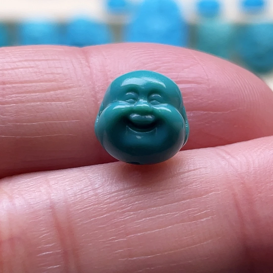 绿松石未镶嵌珠宝奇石卡9-7