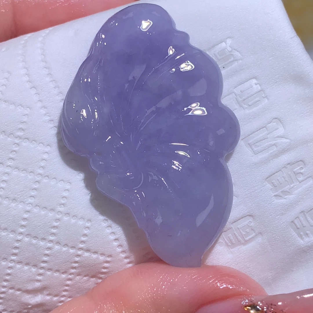 定制翡翠未镶嵌蝴蝶