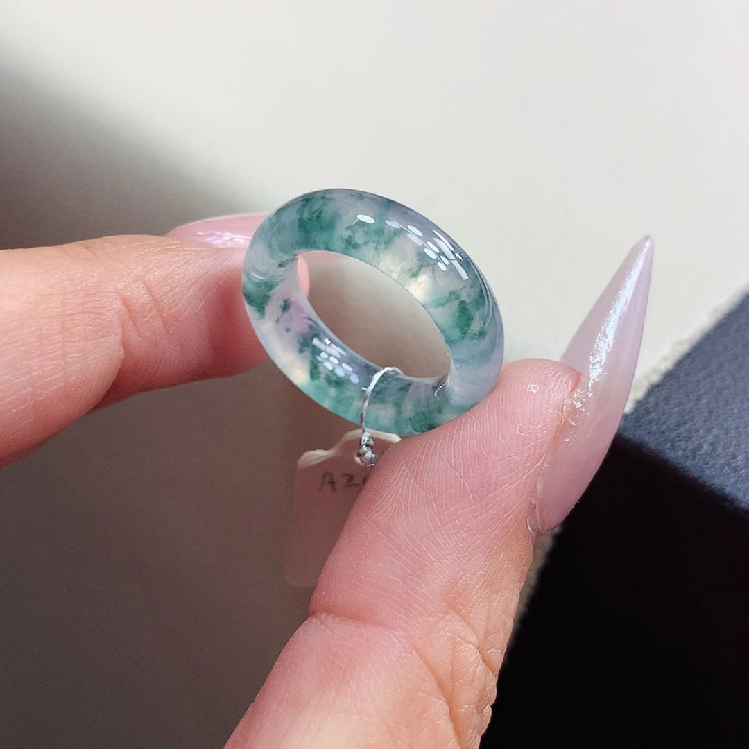 未镶嵌戒指翡翠10-11号