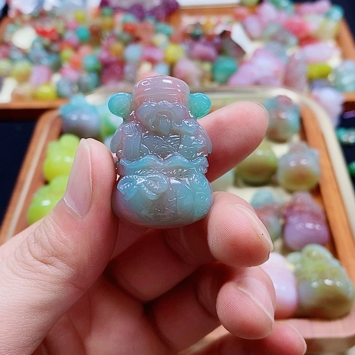观***月未镶嵌玛瑙手饰吊坠008