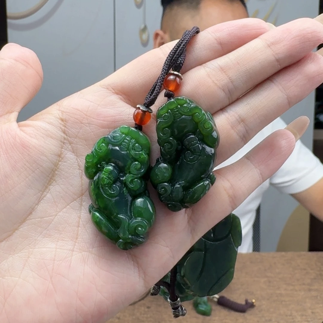 和田玉未镶嵌颈饰多样性发货 拍一发一