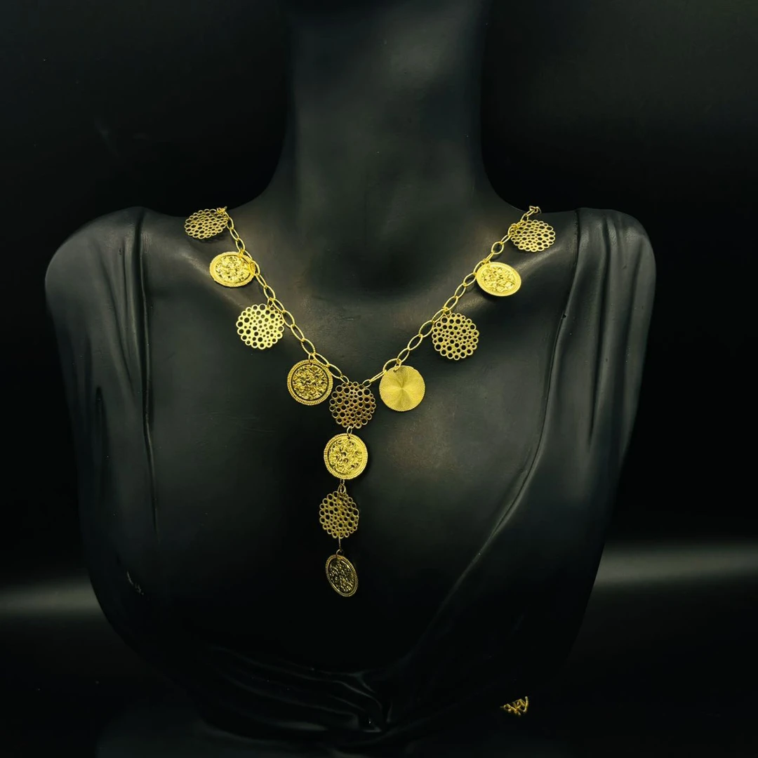 A播18.19g 足金999 套链d