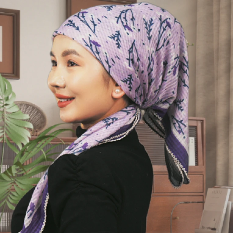 年轻款百搭90*90头巾