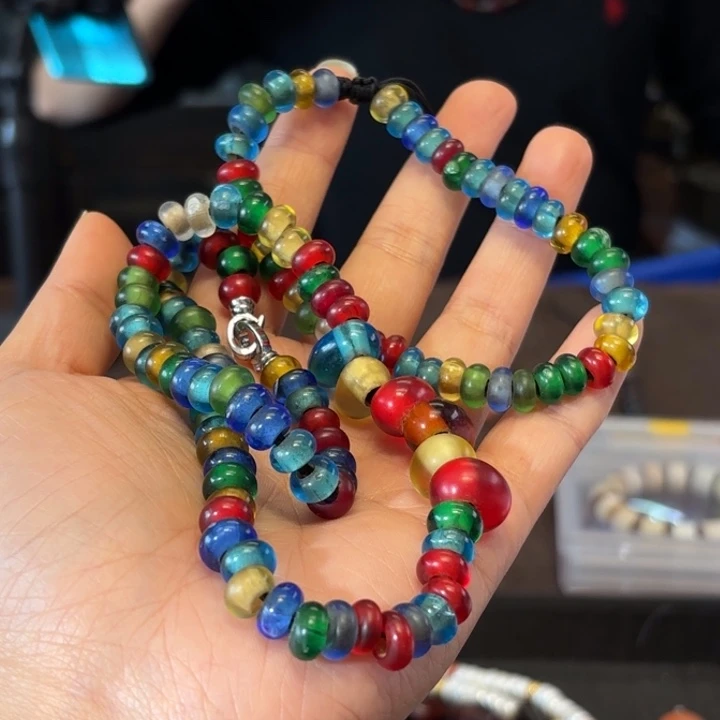 琉璃颈饰琉璃单珠