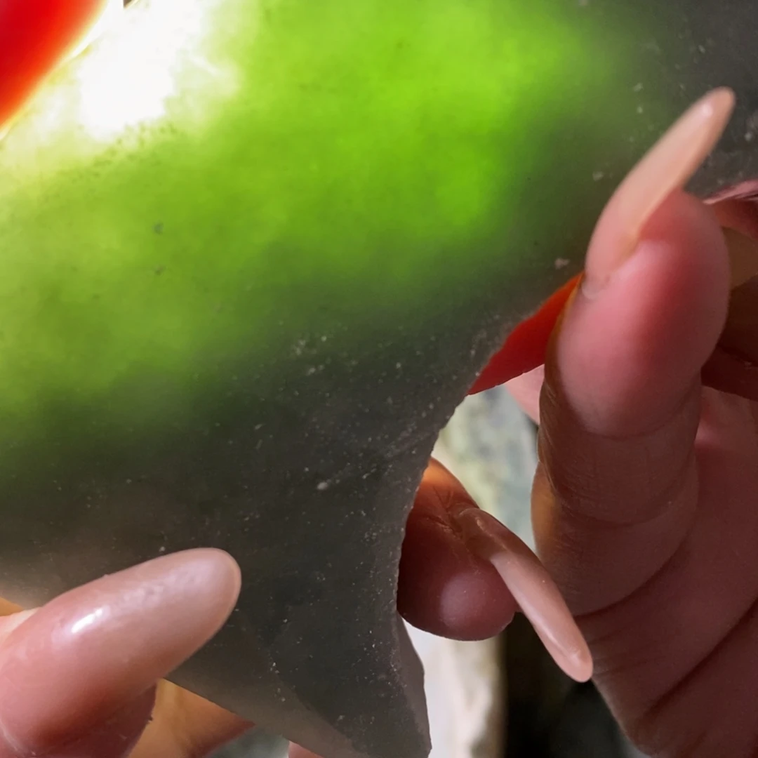 颈饰未镶嵌翡翠天然翡翠