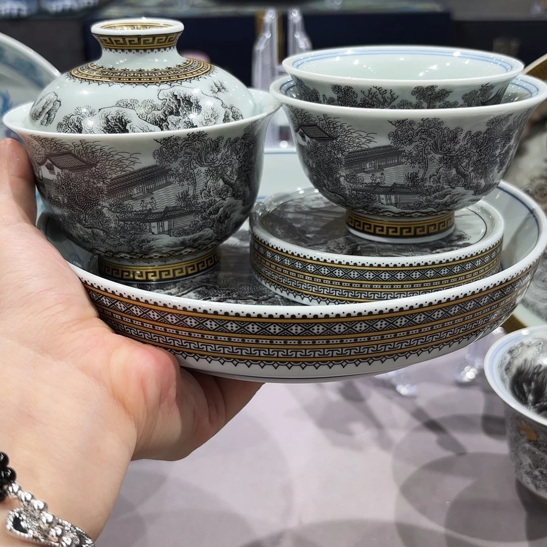 瓷片景德镇瓷器精品展示