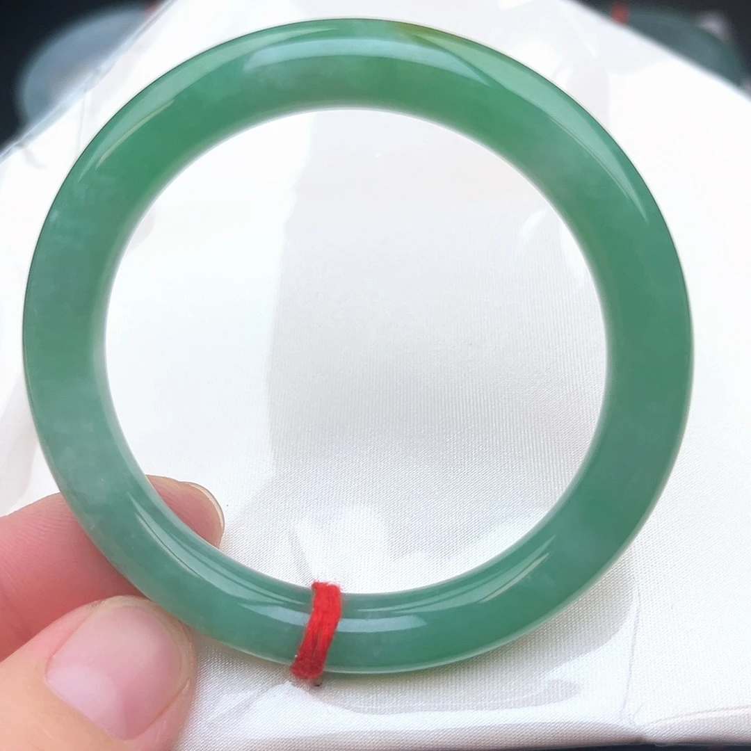 翡翠未镶嵌手镯手镯-9