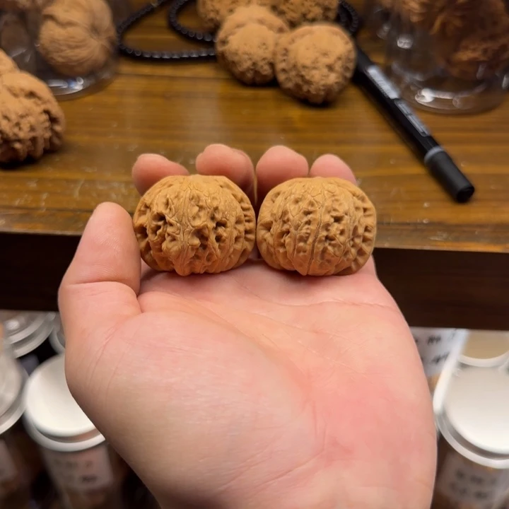 热***马把件文玩核桃平谷元宝全品无修福利