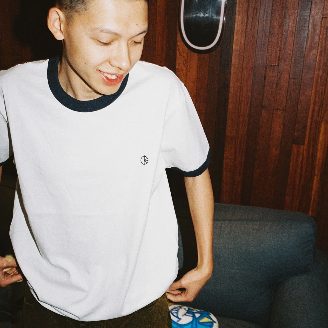 Polar Skate Co Ringer Tee 小众慵懒撞色纯棉休闲滑板短袖T恤