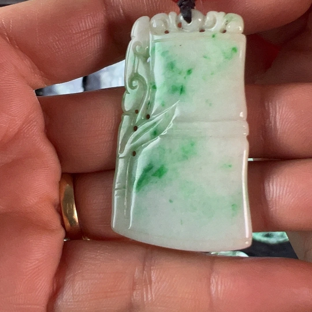 翡翠未镶嵌手镯天然翡翠挂件