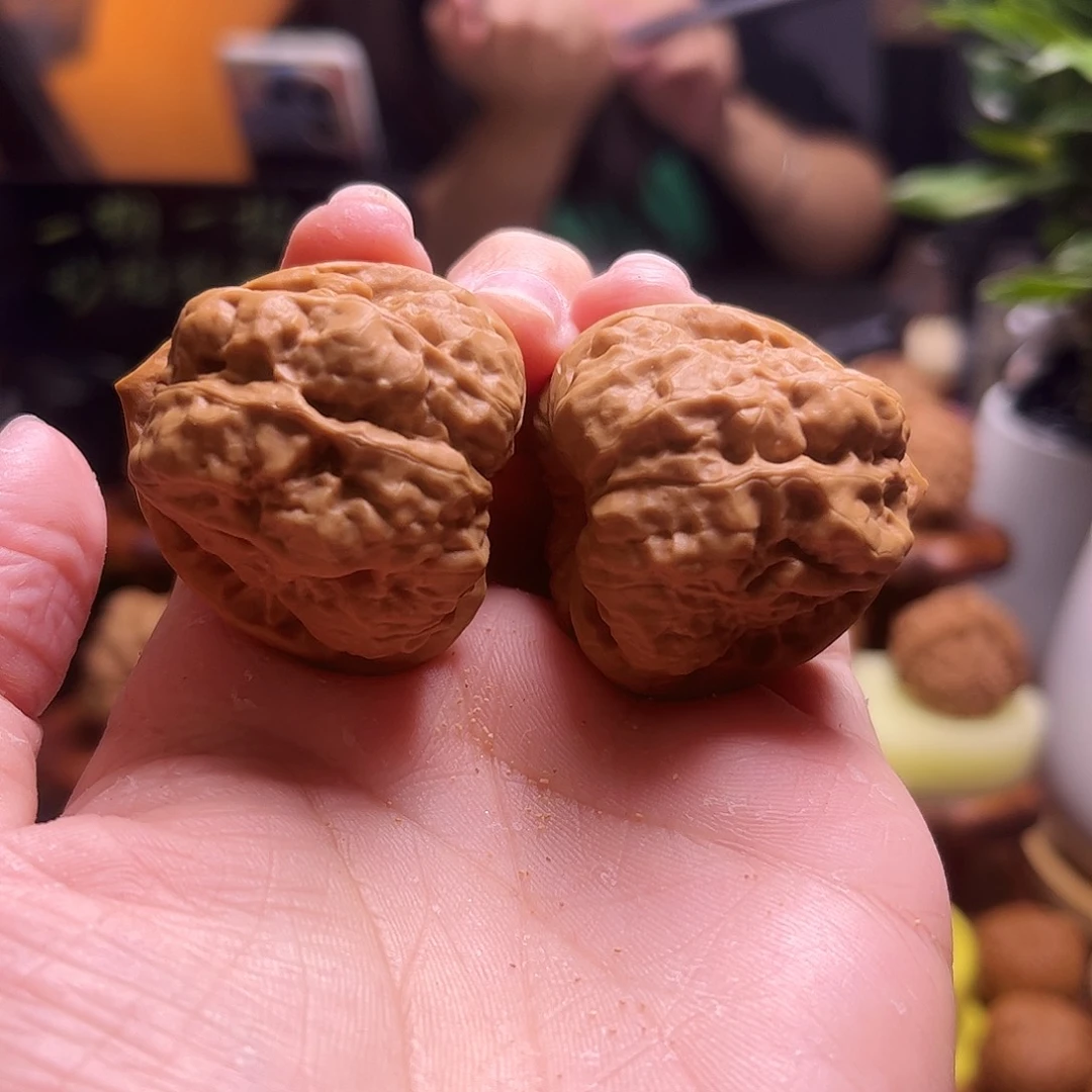 张***扬文玩核桃把件36尺三角蛙9