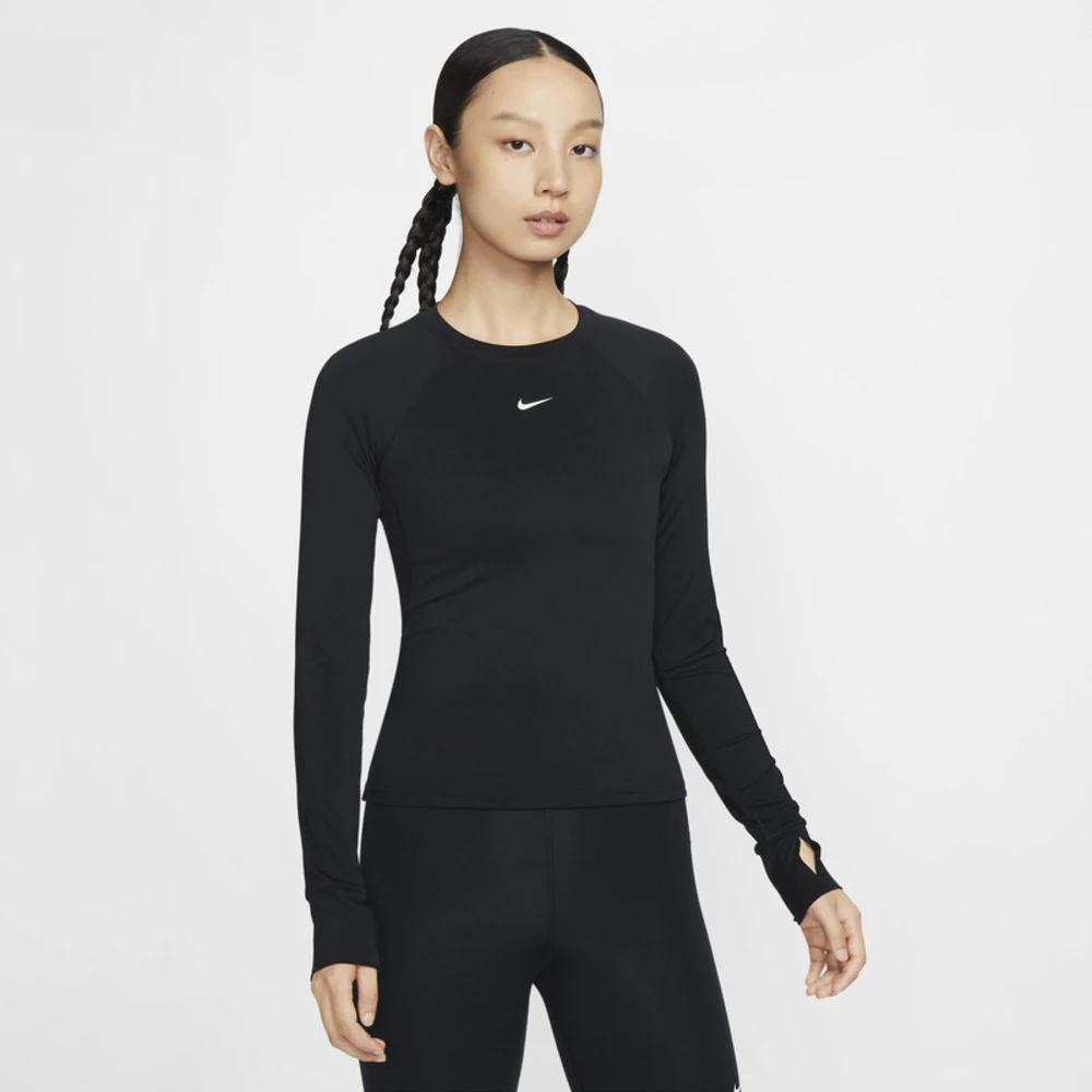 NIKE耐克 女子AS W NK PRO DF LS BASELAYER无领长T恤 FV7846-010