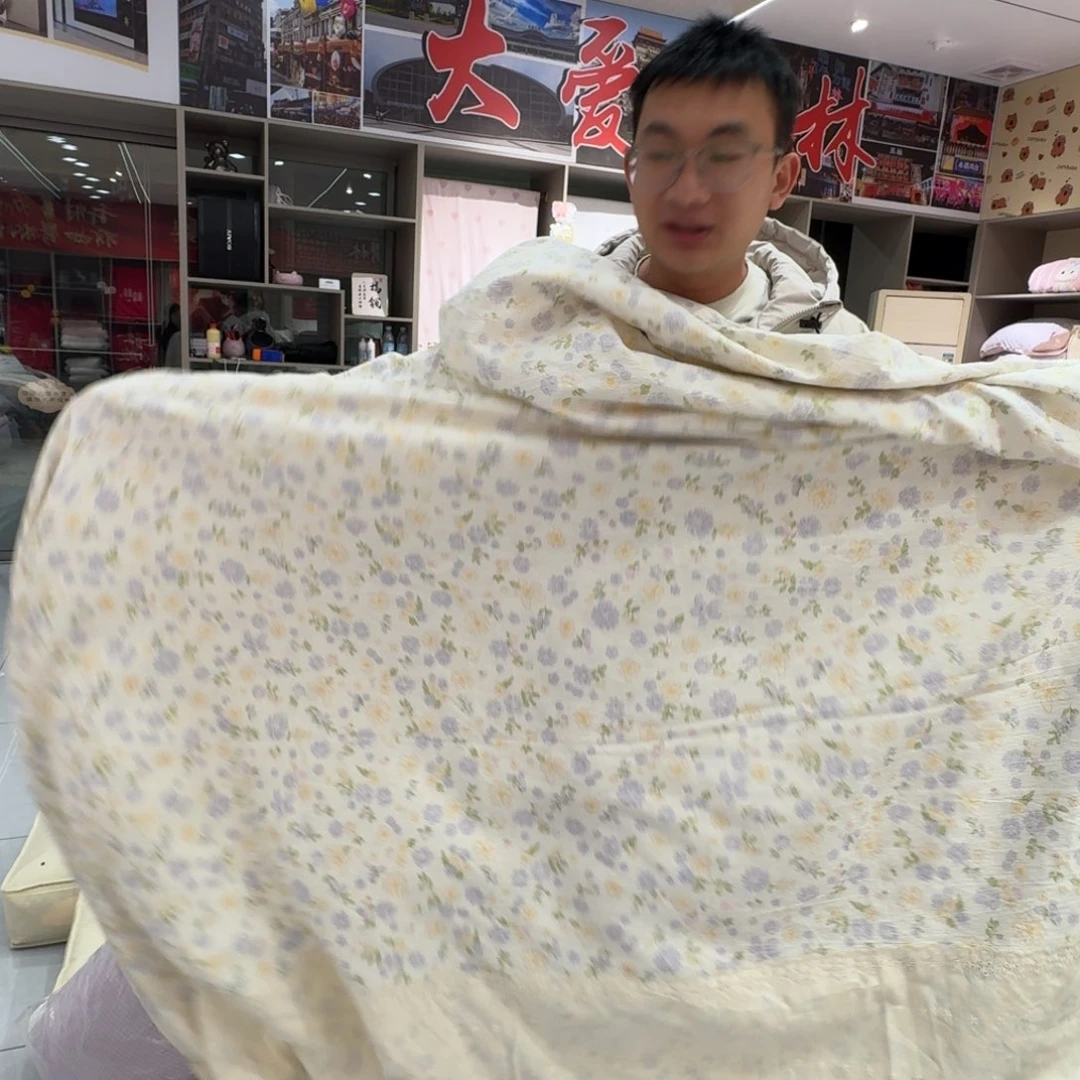 绵羊毛聚酯纤维两米被套