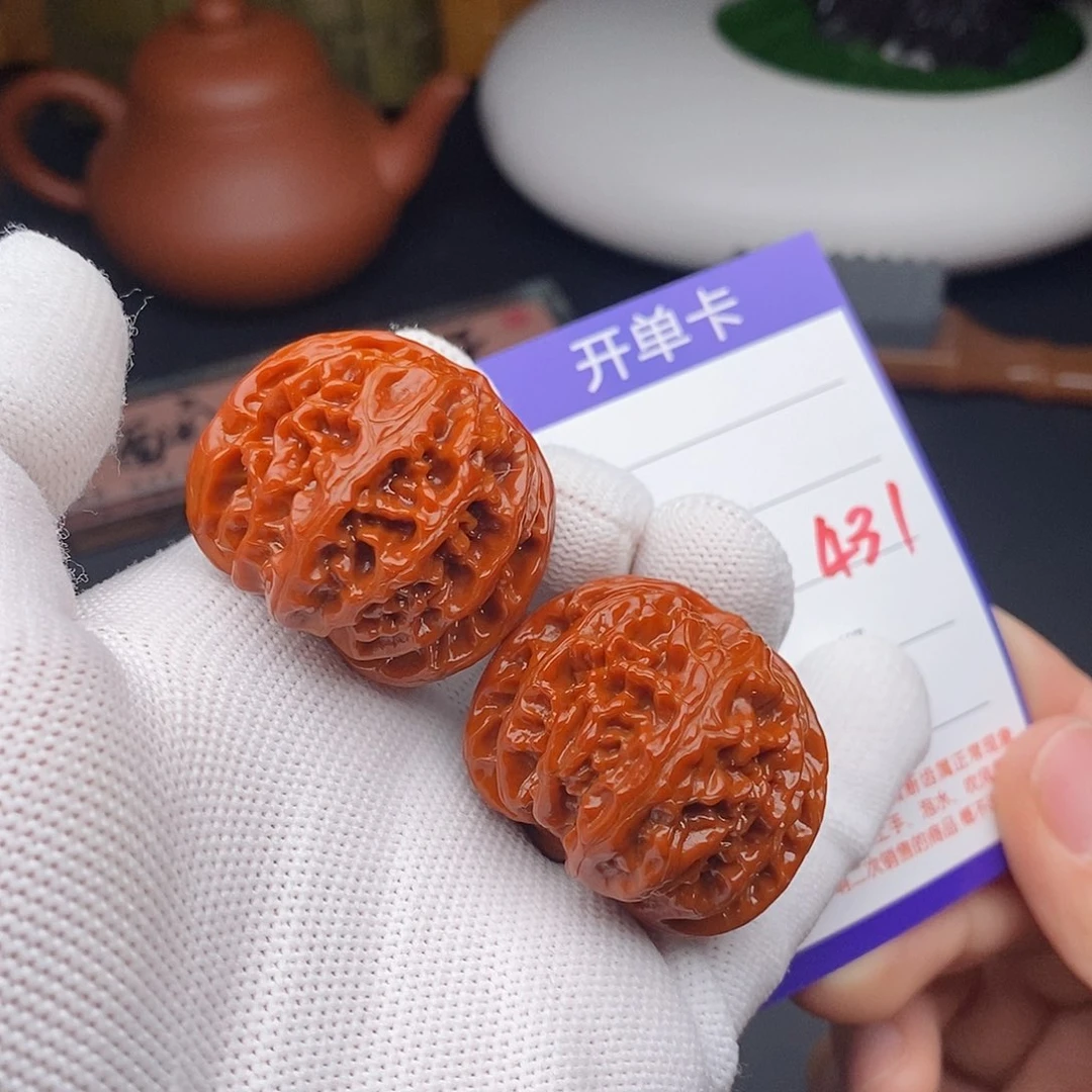 文玩核桃把件37苹果园431