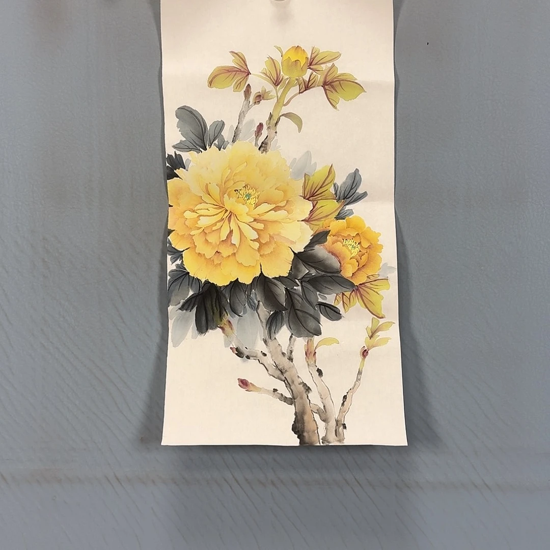 国画1825 牡丹一如您的脸颊