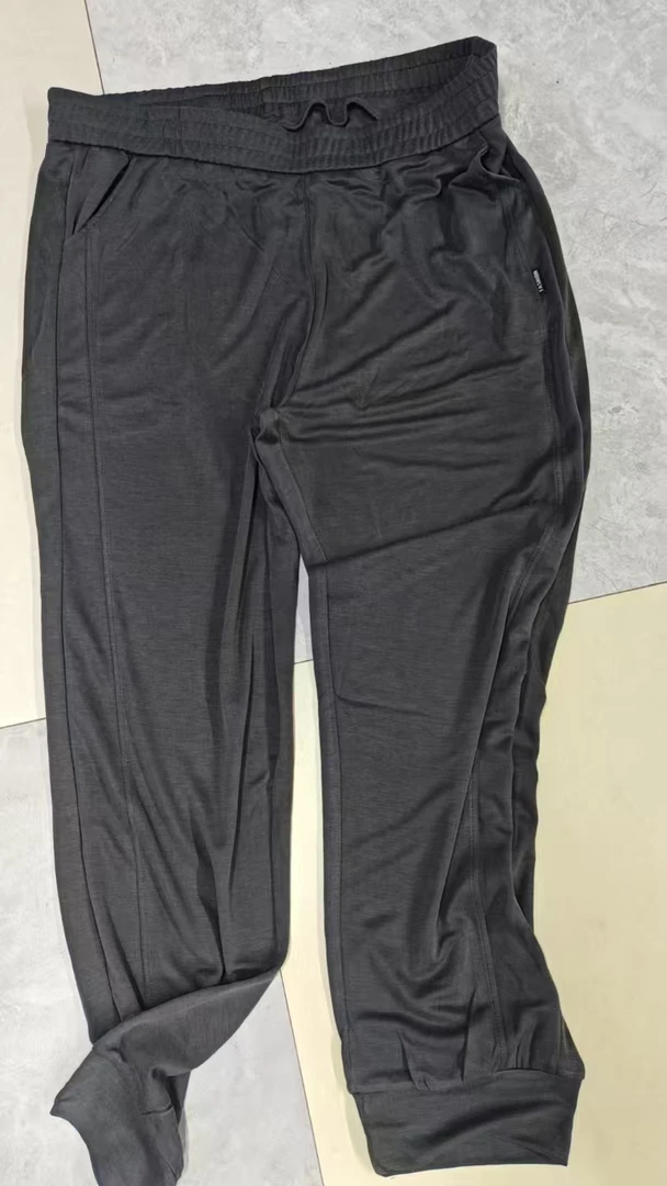 女士裤子高级灰透气百搭舒服软糯