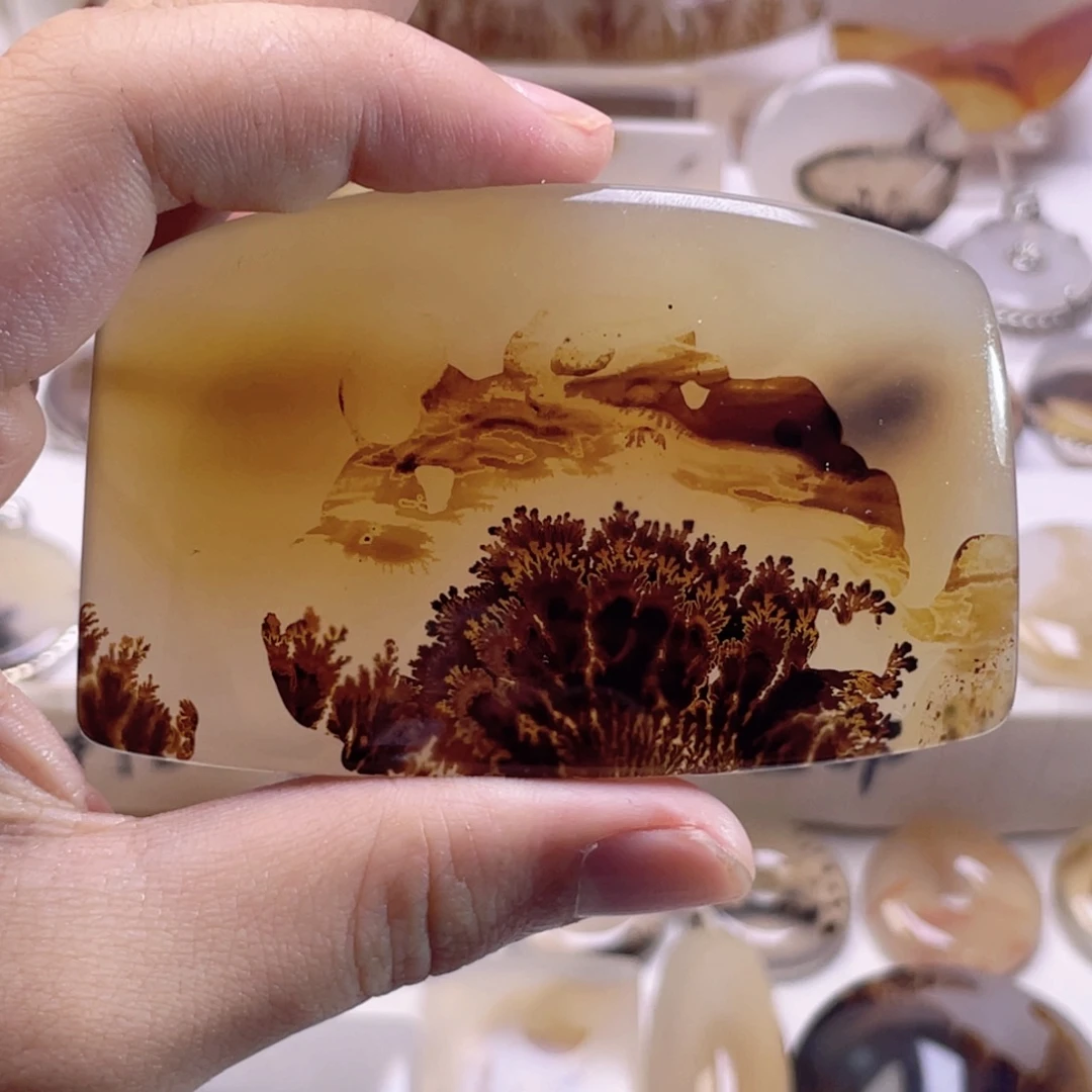 玛瑙/玉髓未镶嵌珠宝奇石