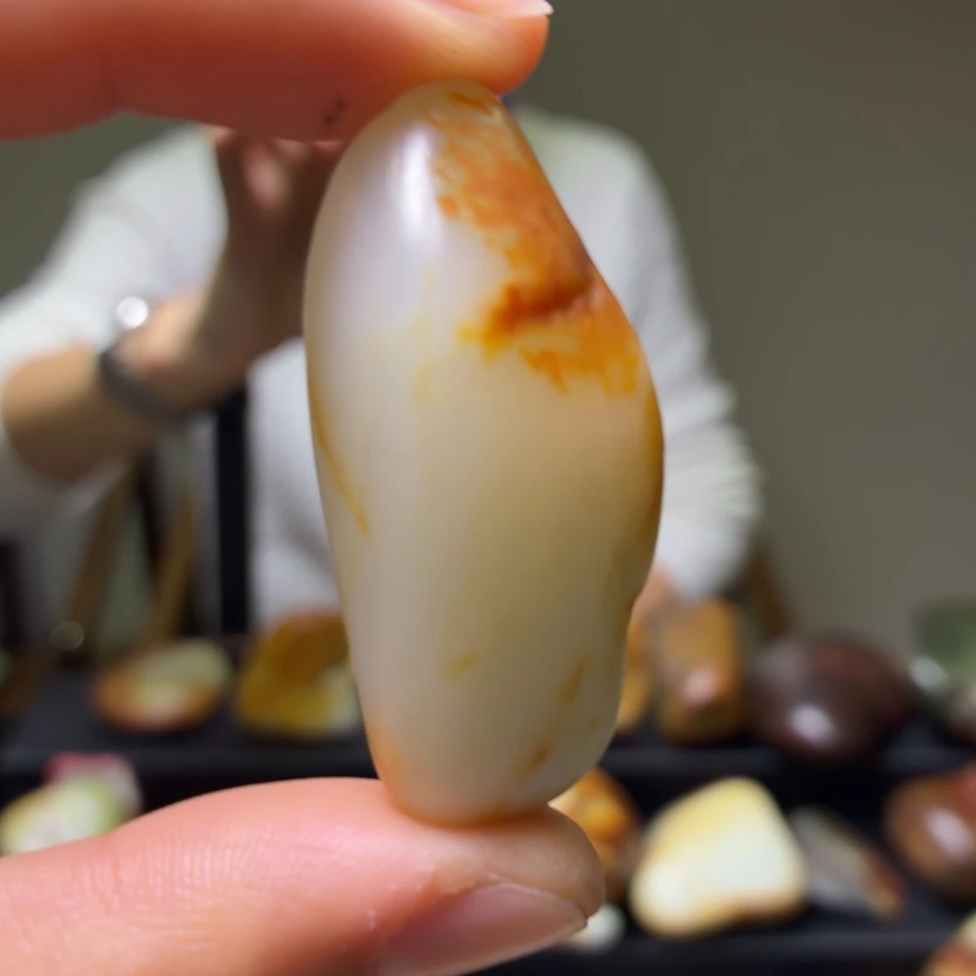 和田玉未镶嵌挂件29g