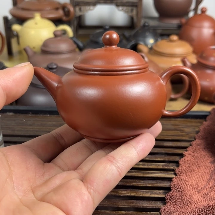 紫砂茶壶原矿紫砂半手工制作