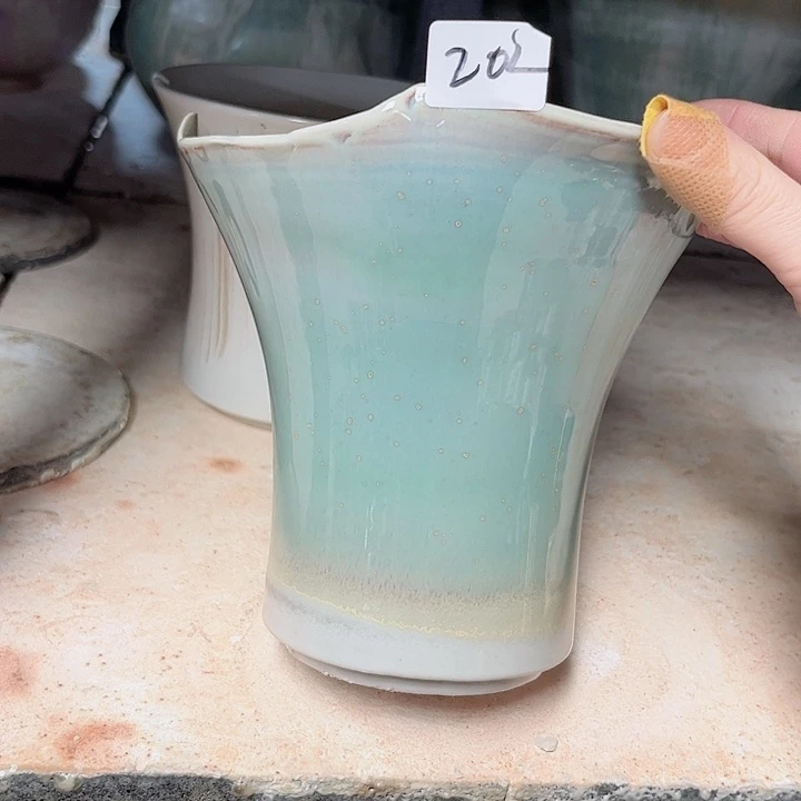 瓶雨*?口16高16 景德镇陶瓷满29包邮