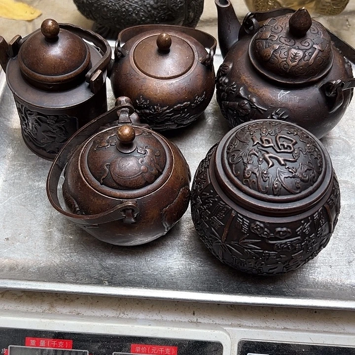 .***晟黄铜摆件，文房工艺品摆件