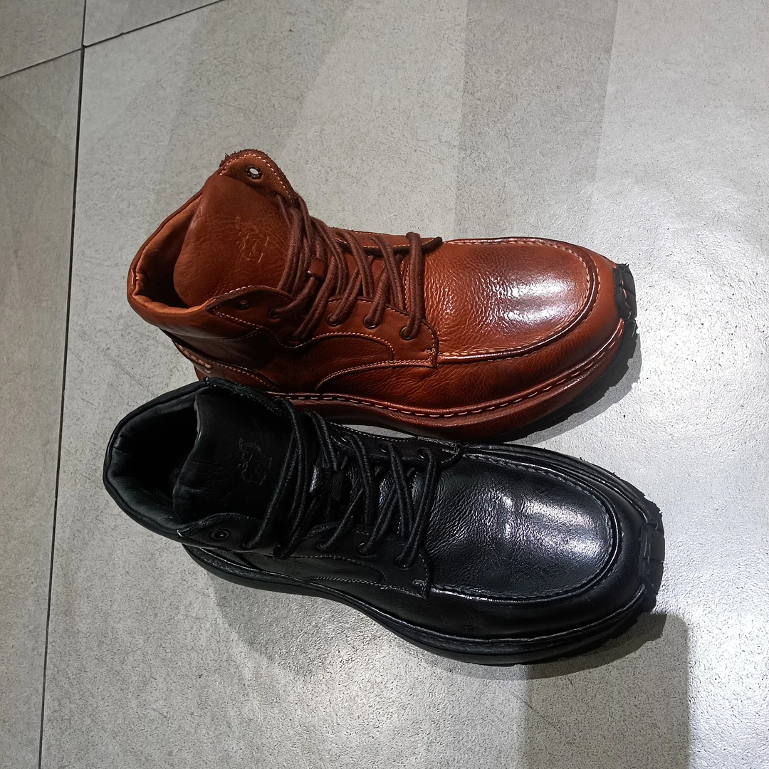 新疆小代皮鞋休闲男士新款,马丁靴,937061