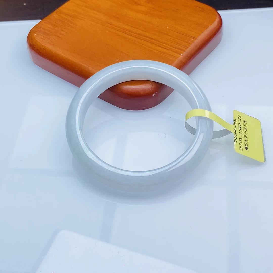 【秋姐翡翠】天然A货翡翠手镯59圈&D3-31