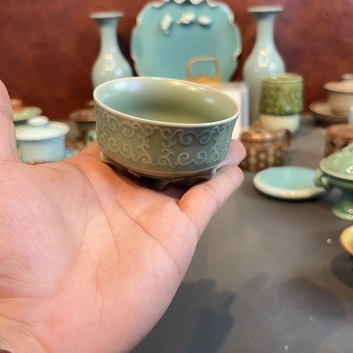 瓷片龙泉青瓷龙泉青瓷