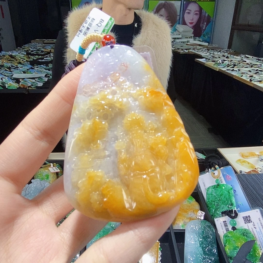 颈饰未镶嵌翡翠翡翠