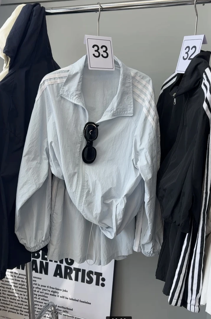 2025夏装新款肩上条纹套装