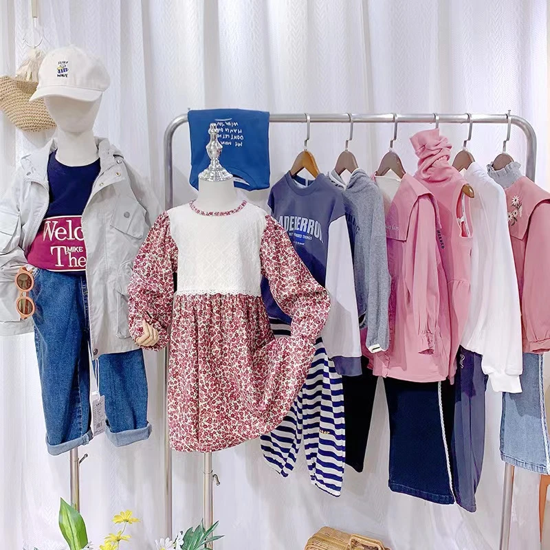 女童毛衣连衣裙新款春秋装