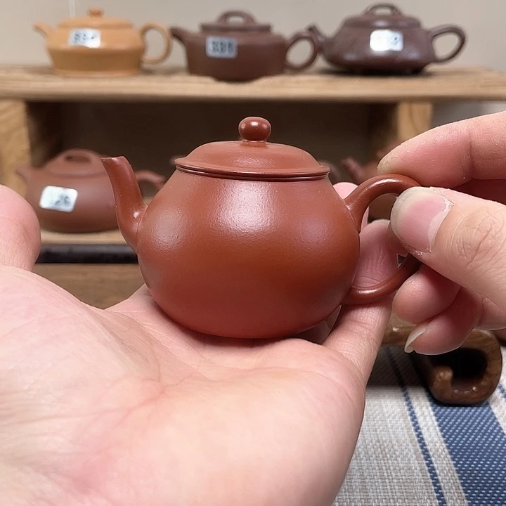 紫砂茶壶'**权原矿手工紫砂壶