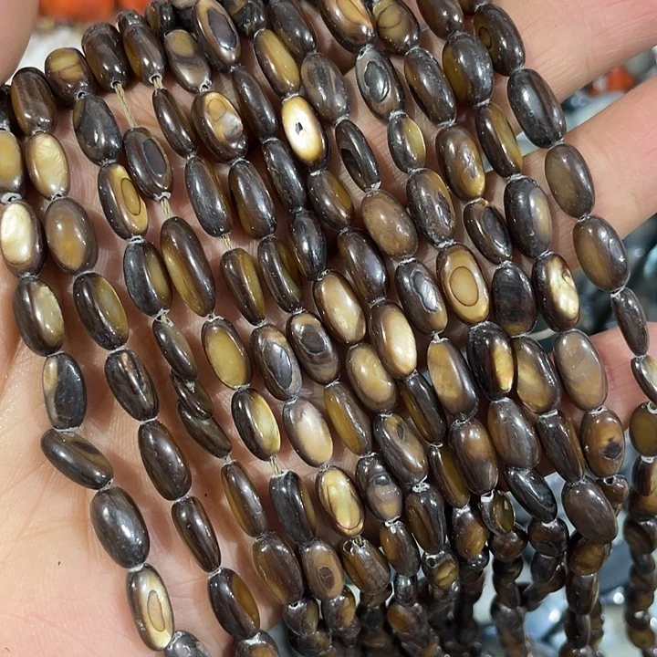 玛瑙/玉髓合金珠宝半成品3条贝壳配件