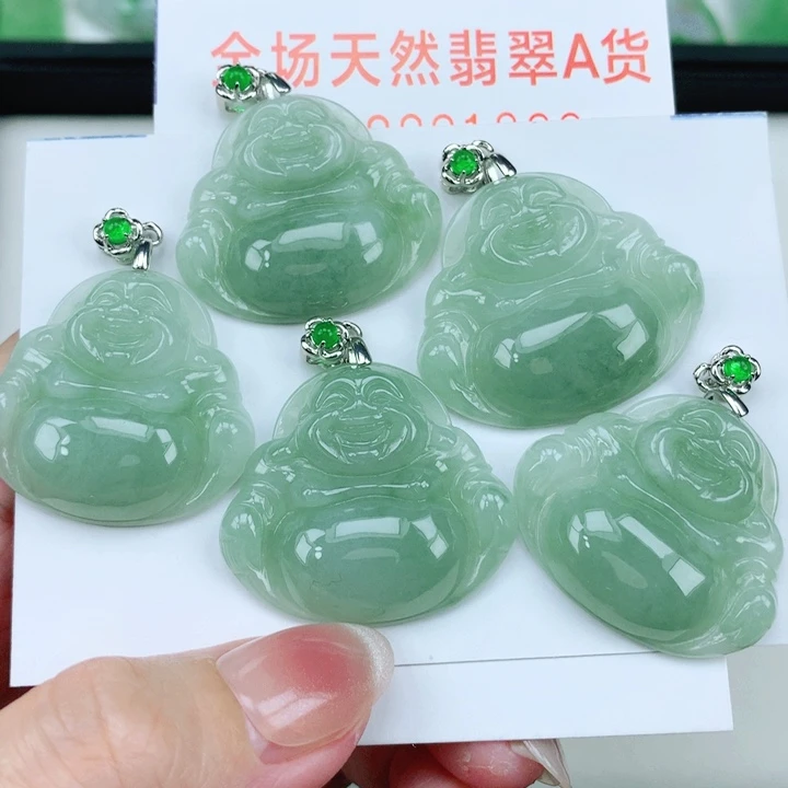 翡翠未镶嵌颈饰多样性发其1