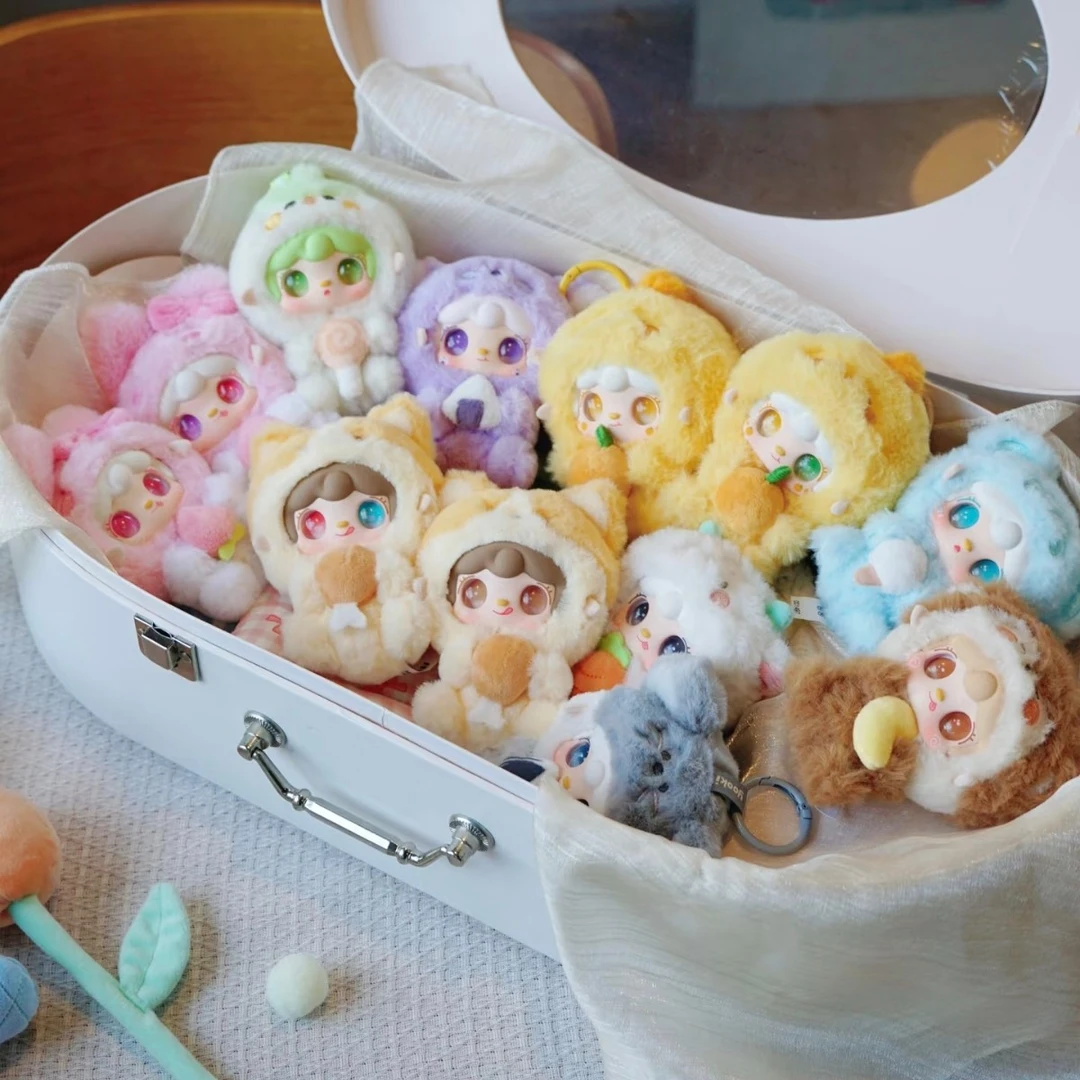【B6】呀咧呀咧氧氧yooki抱抱美食店系列盲盒潮玩