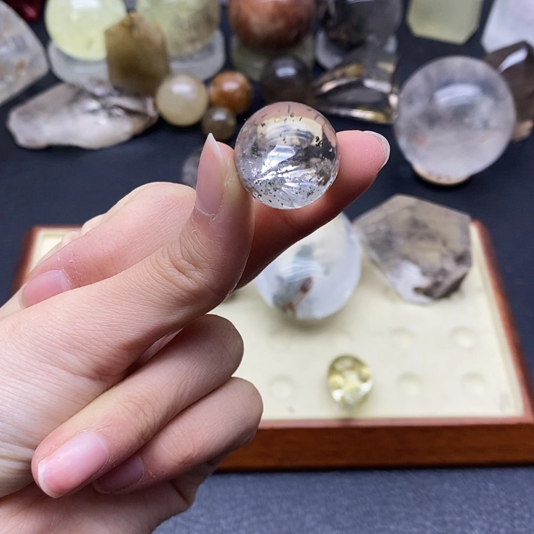 珠宝半成品水晶未镶嵌224水晶石