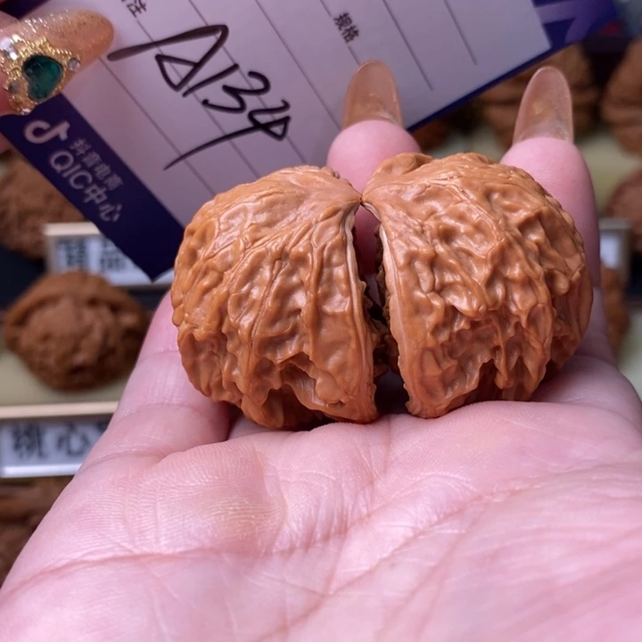 财***＄把件桃核全品聚宝盆