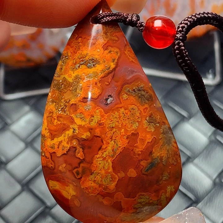 玛瑙/玉髓颈饰未镶嵌吃****儿