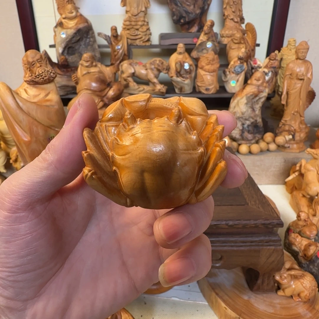 崖柏小木匠艺雕一物一拍