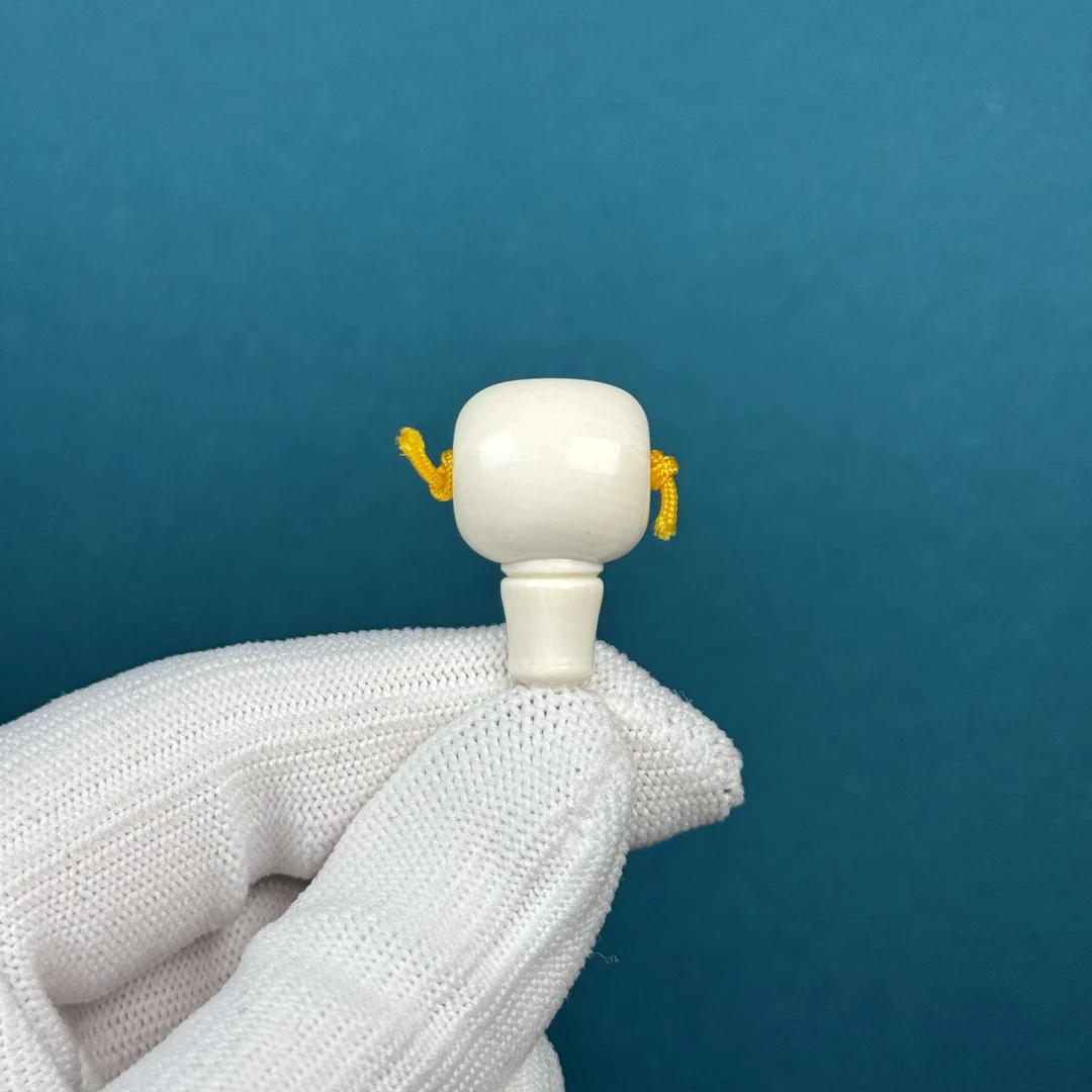 D87-86天然猛犸牙 藏式三通【微牙线】15*23.9*14.8mm支持复检