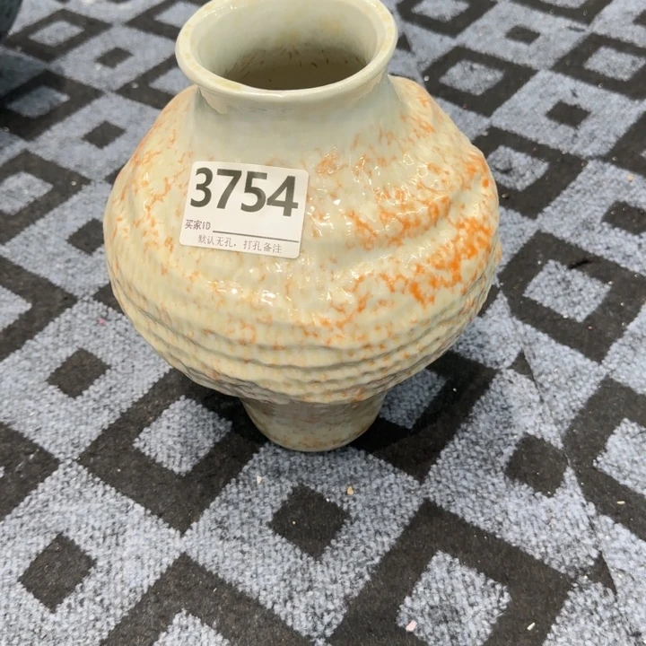 李***。瓷片景德镇高温花器编码3754高28口8默认无孔