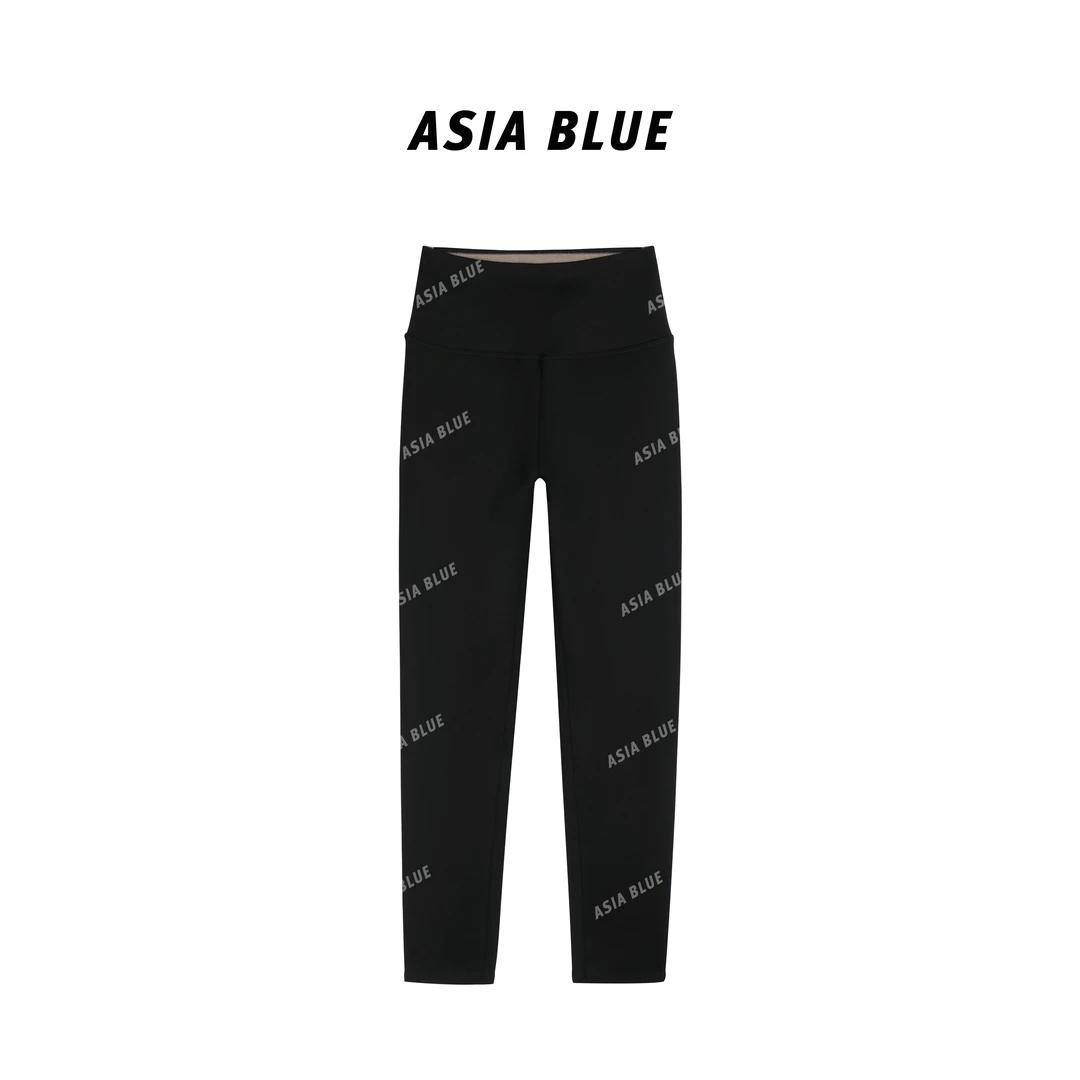 【ASIA BLUE】· 暖冬 · 冬季高腰驼绒加厚鲨鱼裤兜芭比裤#M3740