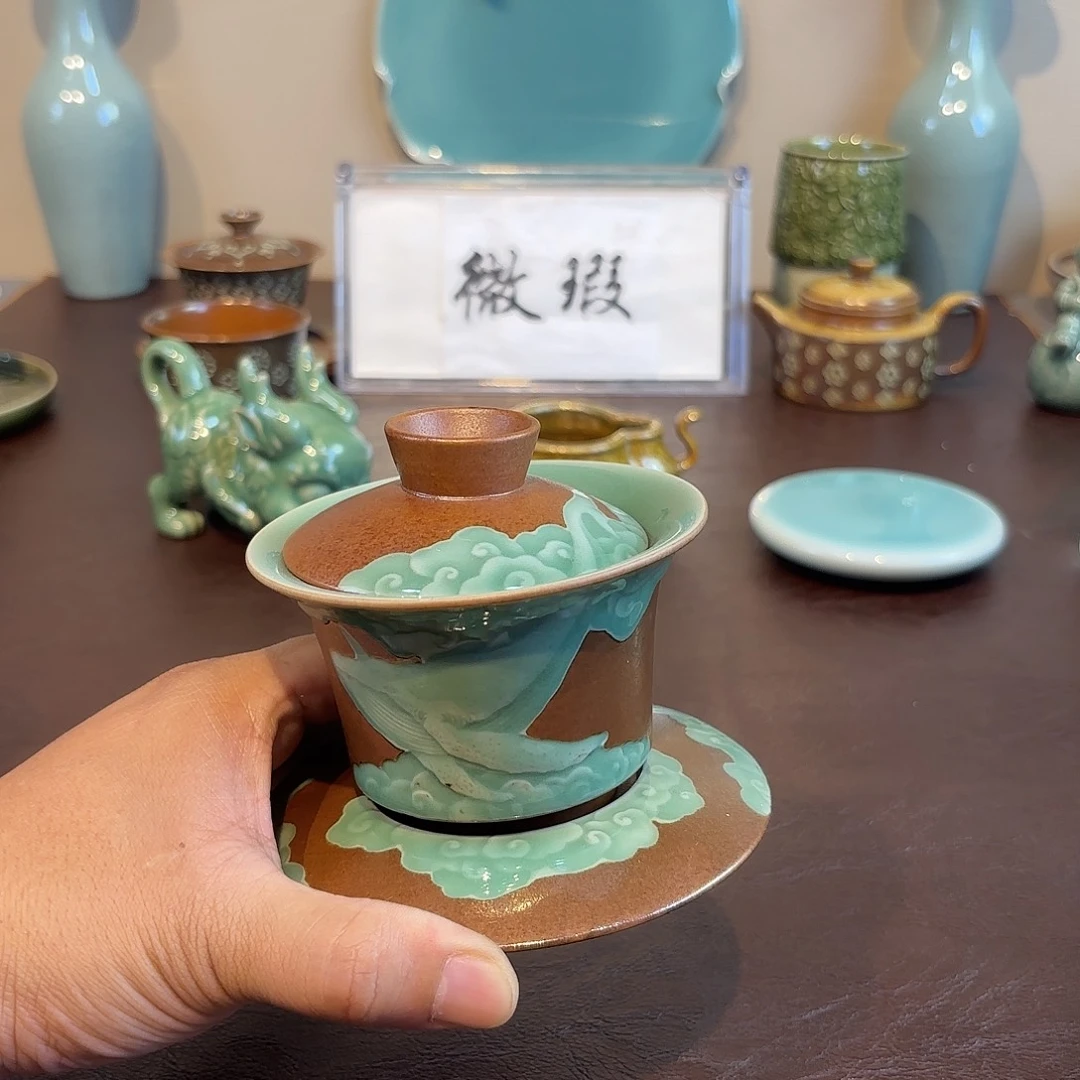 瓷片龙泉青瓷福利青瓷