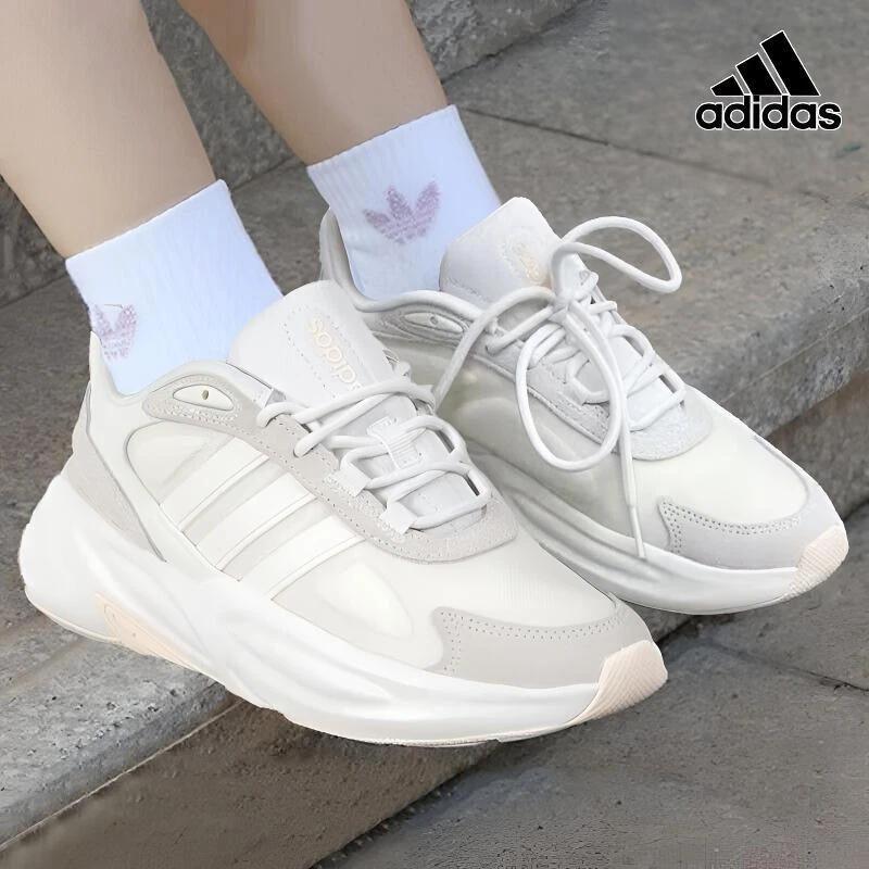 adidas/阿迪达斯2025夏季女款OZELLE缓震耐磨舒适休闲运动跑步鞋